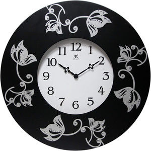 Infinity Instruments Wall Clock, Lily